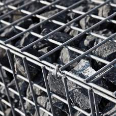 Schanskorf gaasmat Gabion 4,5 x 4,5 cm zijmat 30 x 200 cm