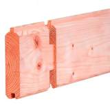 Blokhut Niedersachsen 500 x 598 + 115 cm red class wood geïmpregneerd +€ 1.000,00