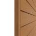 NewTechWood composiet eindprofiel castellation wandbekleding 7 x 5 x 300 cm red cedar