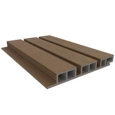 NewTechWood composiet wandbekleding castellation 50 profiel 2,5 x 19,6 x 290 cm teak