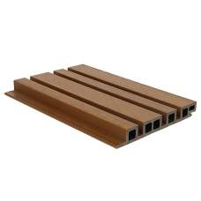 NewTechWood composiet wandbekleding castellation 4325 profiel 2,5 x 19,6 x 290 cm red cedar