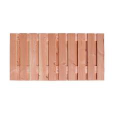 Douglas gescchaafd plankenscherm 21-planks 16 mm 180 x 90 cm