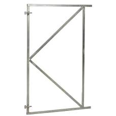 Verstelbaar stalen poortframe 90 x 155 cm vuurverzinkt