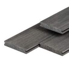 PuraShield composiet massief vlonderplank dark grey 2,3 x 13,8 x 300 cm