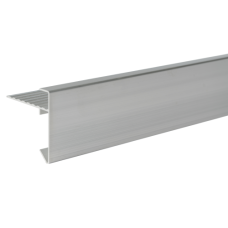 Aluminium daktrim standaard 4,5 x 4,5 x 250 cm