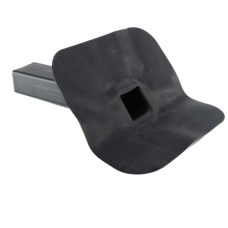 Dakdoorvoer 60x80mm met epdm flap - 45gr.