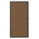 NewTechWood Co-extrusie composiet deur glad teak 100 x 195 cm