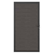 NewTechWood Co-extrusie composiet deur glad silver gray 100 x 195 cm