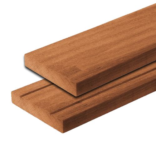 Hardhouten plank Bankirai 2,2 x 19,5 x 245 cm
