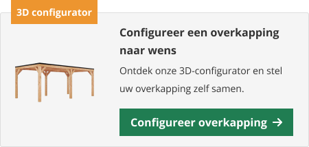 Hillhout 3D configurator Onlinetuinhout